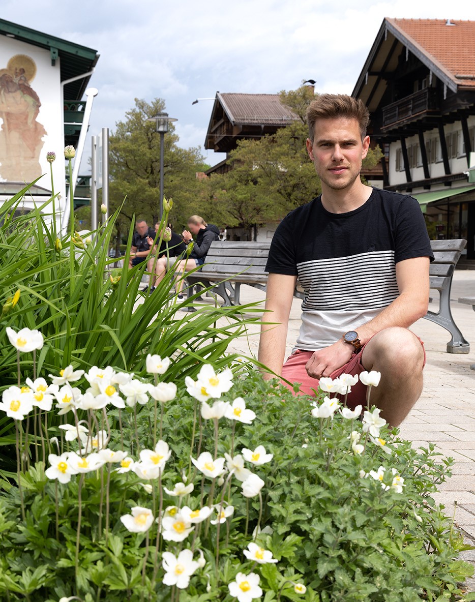 Marius Nowak am Lindenplatz in Bad Wiessee 3